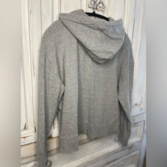 Everlane gray woman’s hoodie sweatshirt size Lrg - Picture 5 of 6